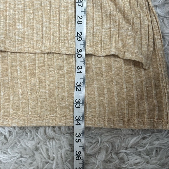 Anthropologie Deletta Ribbed V-Neck High Low Knit Tunic - Picture 15 of 15